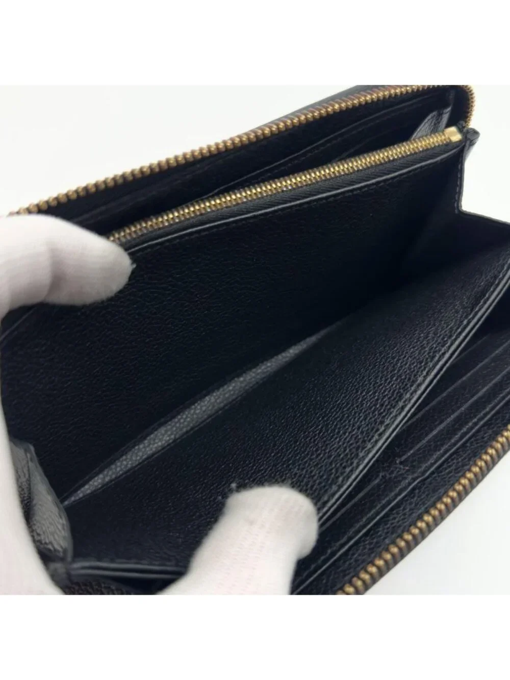 Louis Vuitton Slightly Zippy Wallet Empreinte Monogram